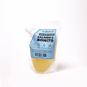 *FROZEN* The Grateful Pet Dogs & Cats Bone Broth Collagen Salmon & Bonito 240ml