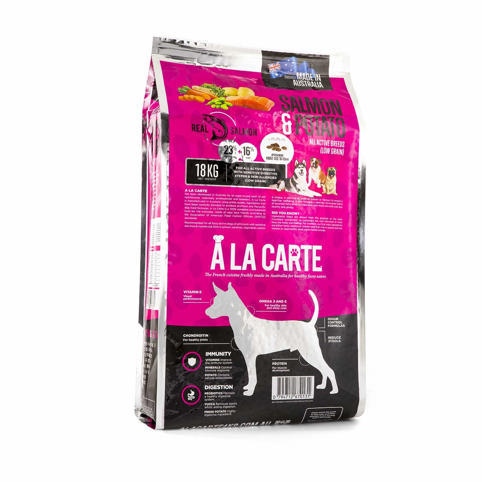 A La Carte Dog Food Adult Salmon & Potato