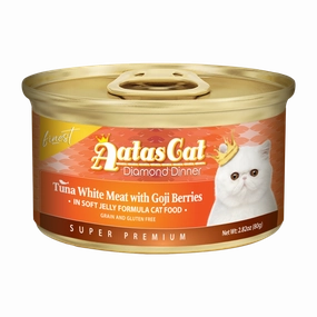 Aatas Cat Finest Diamond Dinner Tuna with Goji in Soft Jelly 80g