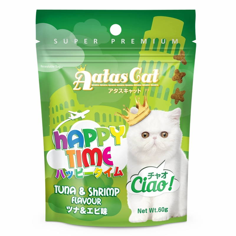 Aatas Cat Happy Time Ciao! - Tuna & Shrimp 60g