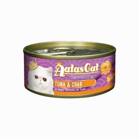 Aatas Cat Tantalizing Tuna & Crab 80g