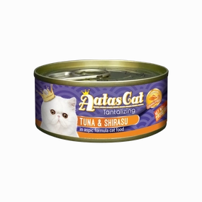 Aatas Cat Tantalizing Tuna & Shirasu 80g