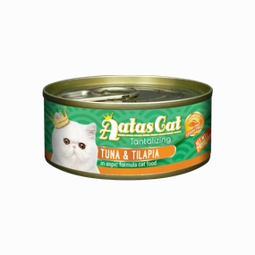 Aatas Cat Tantalizing Tuna & Tilapia 80g