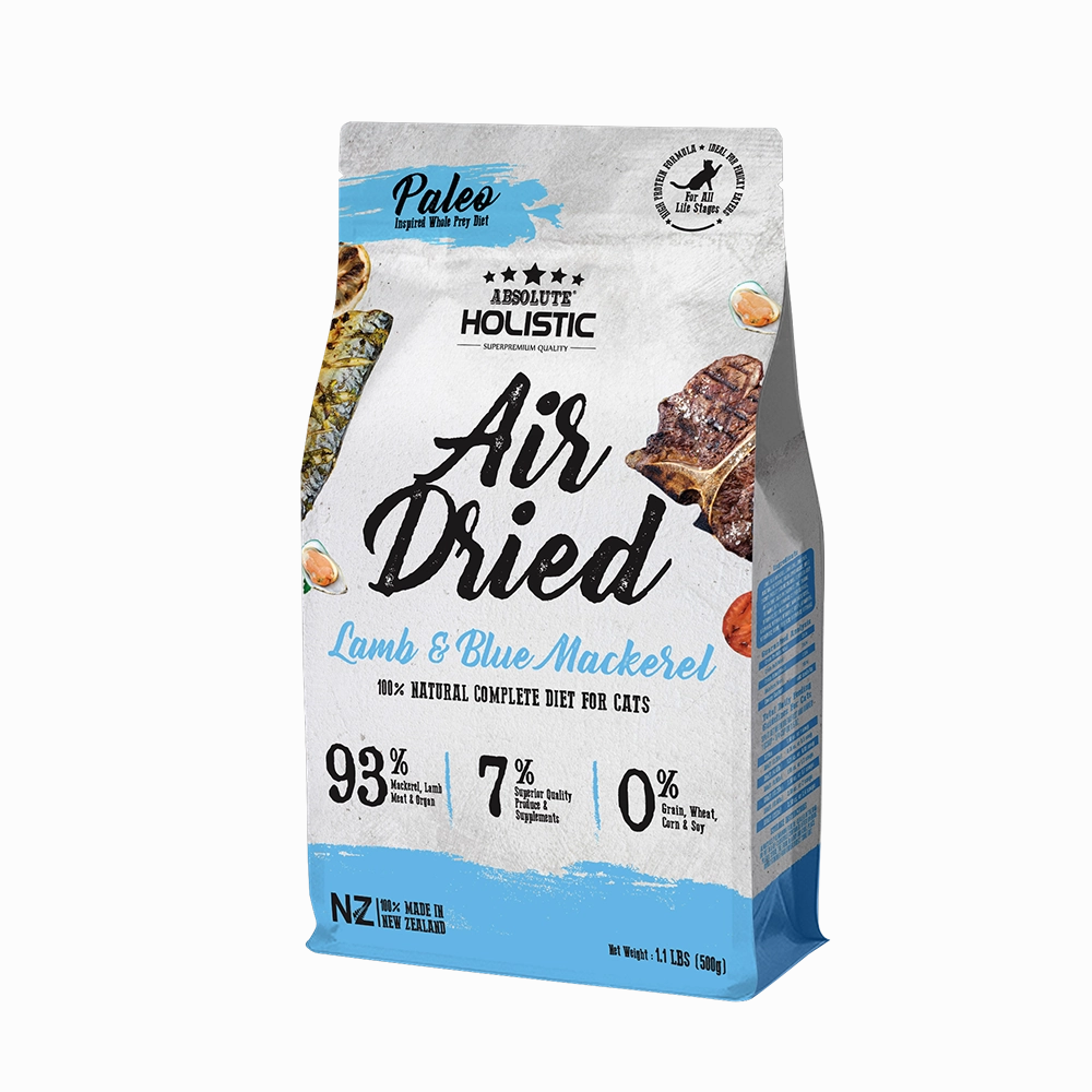 Absolute Holistic Cat Air-Dried Mackerel & Lamb 500g