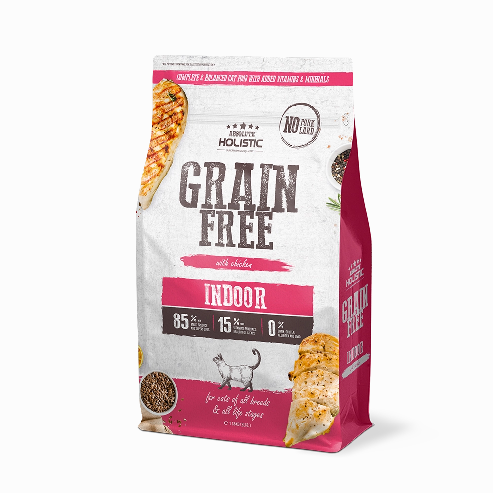 Absolute Holistic Cat Grain Free Indoor Chicken 3lb