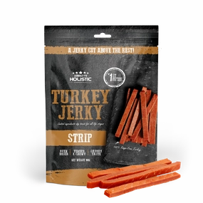 Absolute Holistic Dog Treats Turkey Jerky Strip 100g