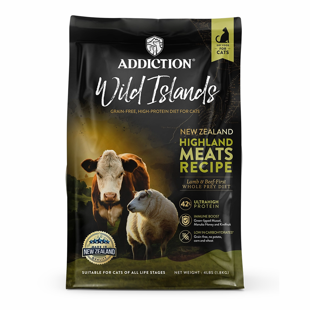 Addiction Cat Wild Islands Highland Meats 4lb