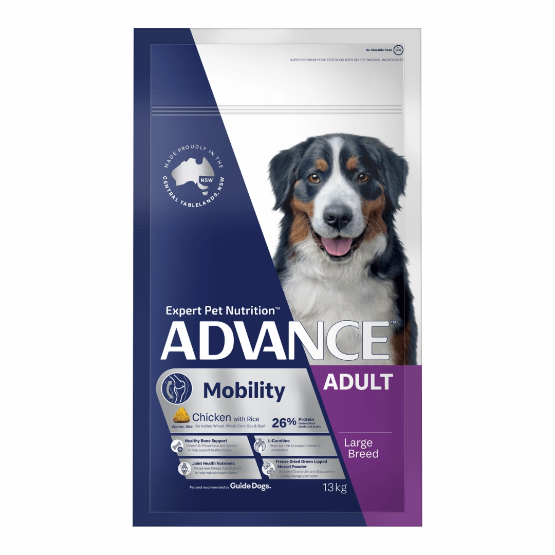 Advance Dog Food Adult Large Breed Mobility Chicken with Rice 13kg