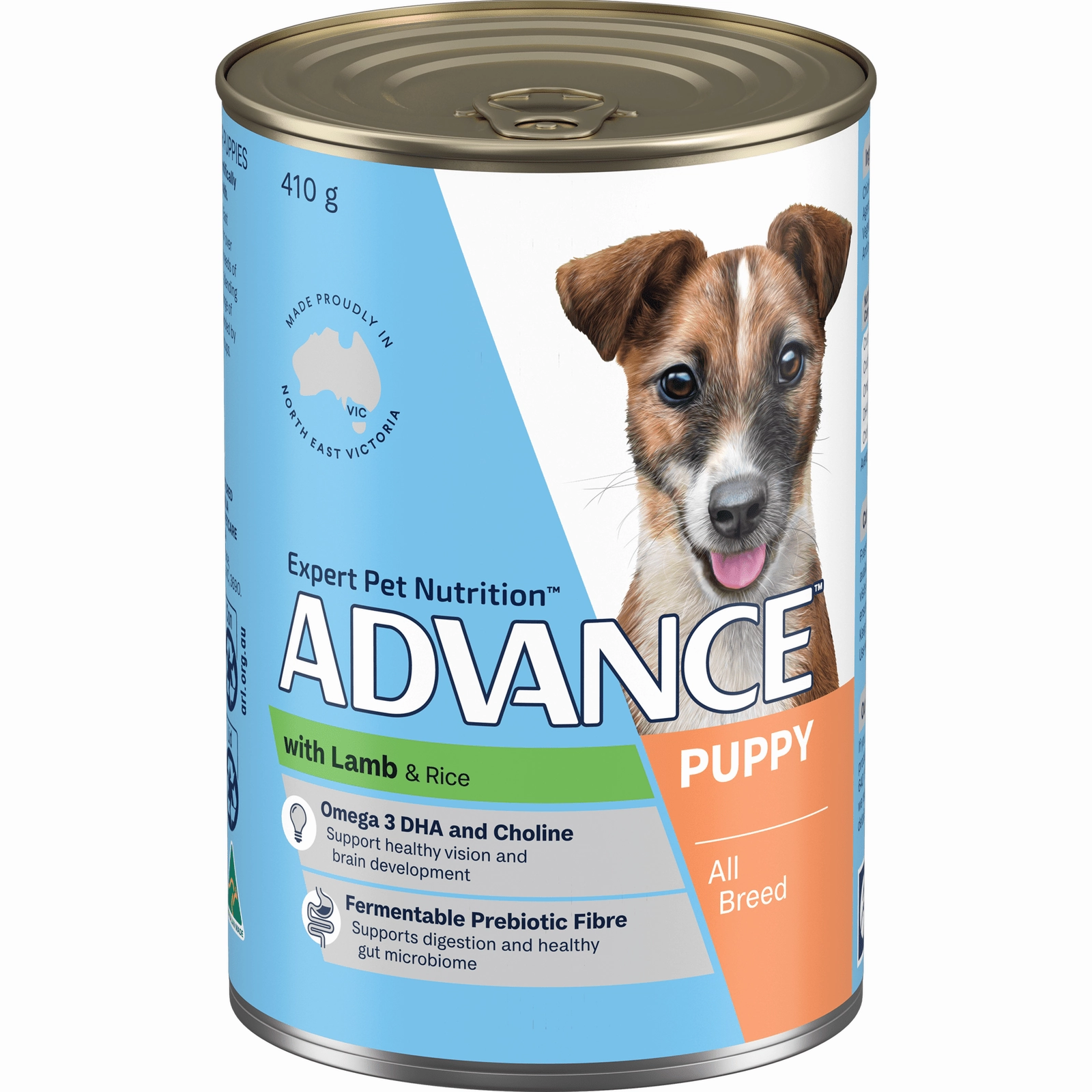 Advance Dog Food Can Puppy All Breed with Lamb & Rice