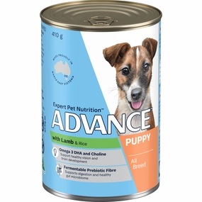 Advance Dog Food Can Puppy All Breed with Lamb & Rice