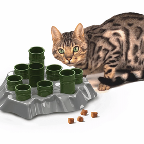 AiKiou Cat Stimulo Interactive Feeder