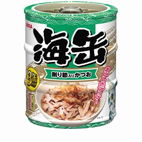 Aixia Cat Umi-Can Mini Skipjack Tuna with Dried Skipjack 60g x 3 (UM34)