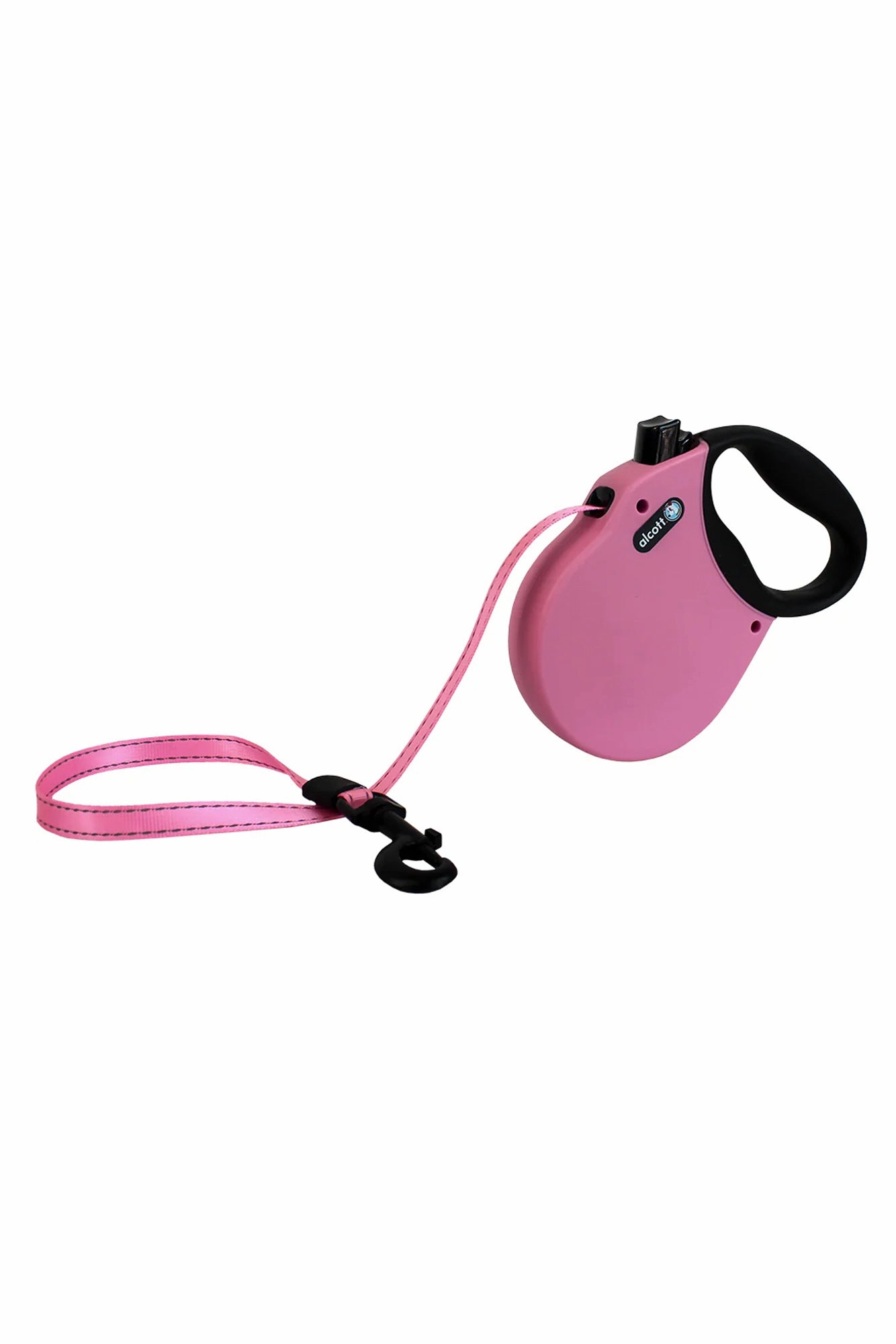 Alcott Adventure Pink Retractable Dog Leash