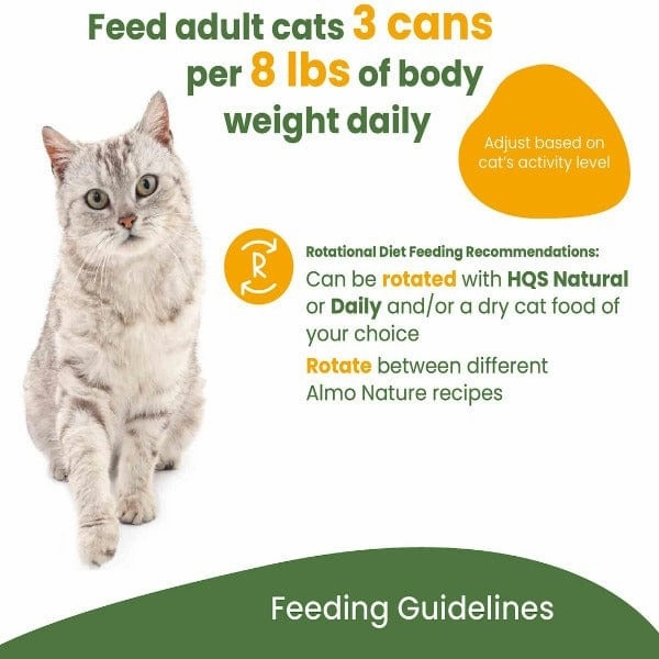 Almo Nature HQS Complete Chicken with Zucchini in Gravy Canned Cat Food