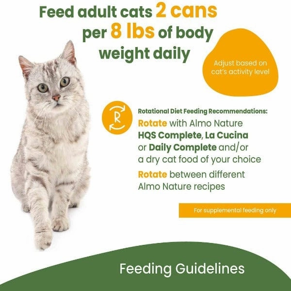 Almo Nature HQS Natural Chicken with Pumpkin in Broth Canned Cat Food