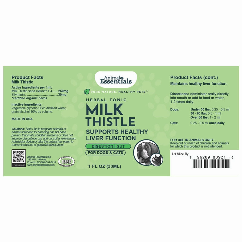 Animal Essentials Milk Thistle
