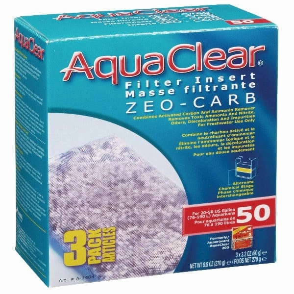 AquaClear Zeo-Carb Filter Insert