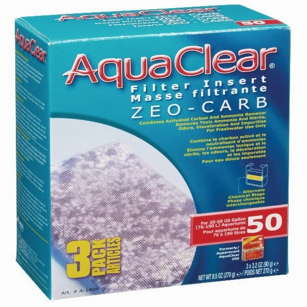 AquaClear Zeo-Carb Filter Insert