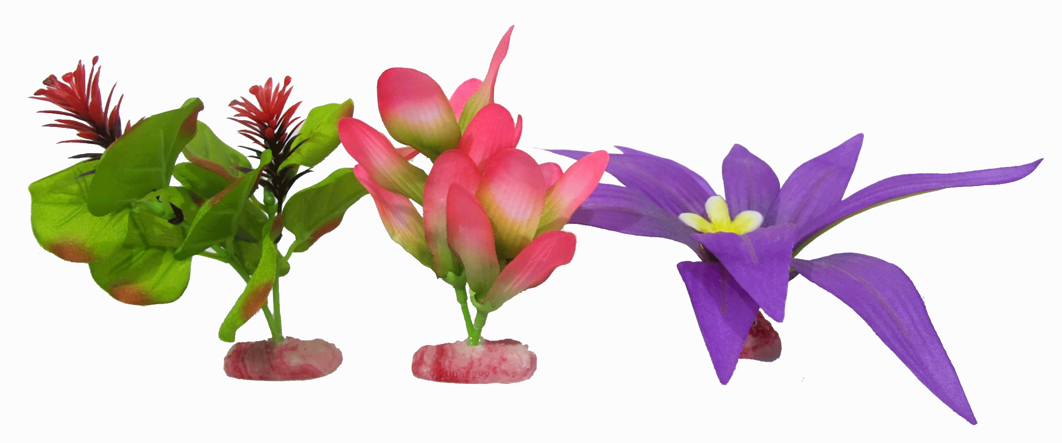 Aquamate - Betta Silk Plants Bright (3pk)