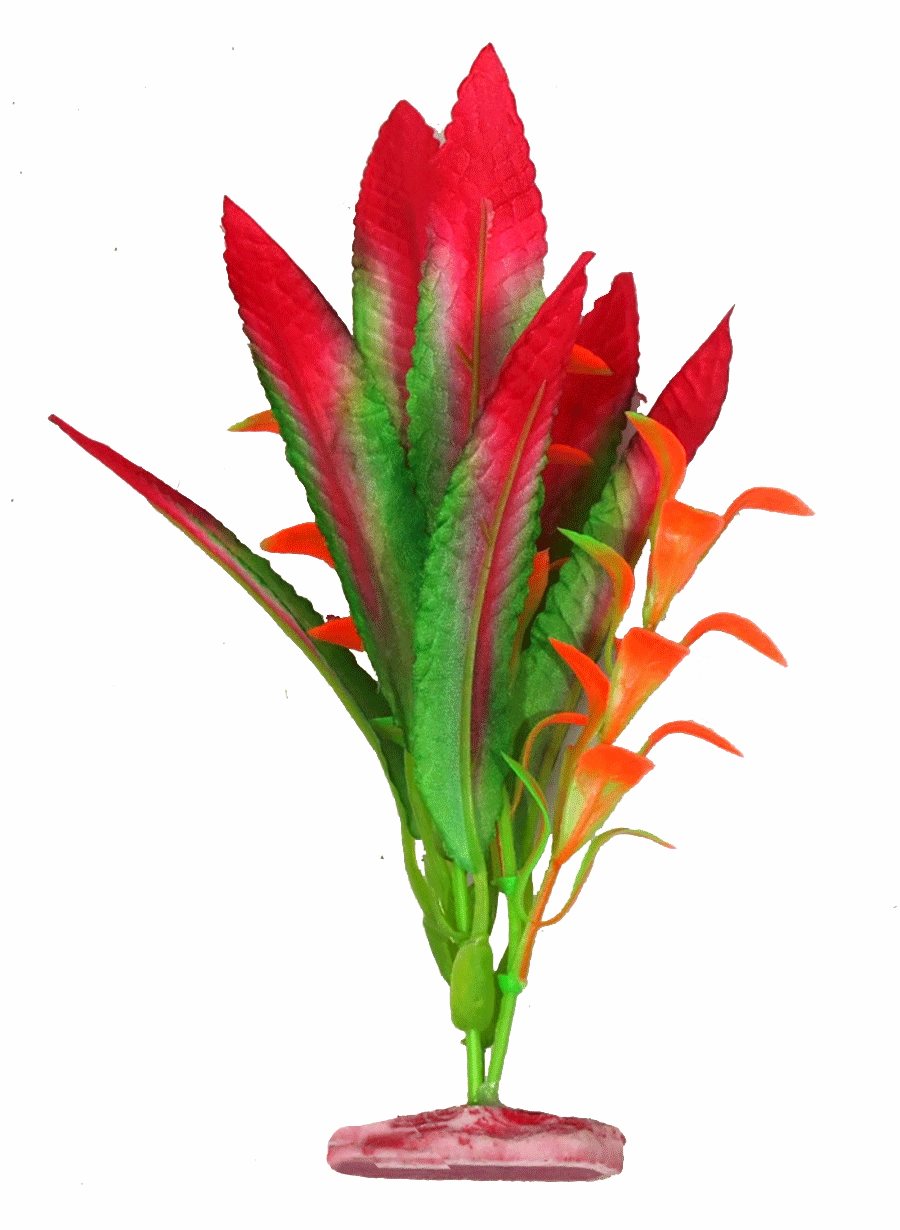 Aquamate - Medium Silk Plants Bright (3pk)