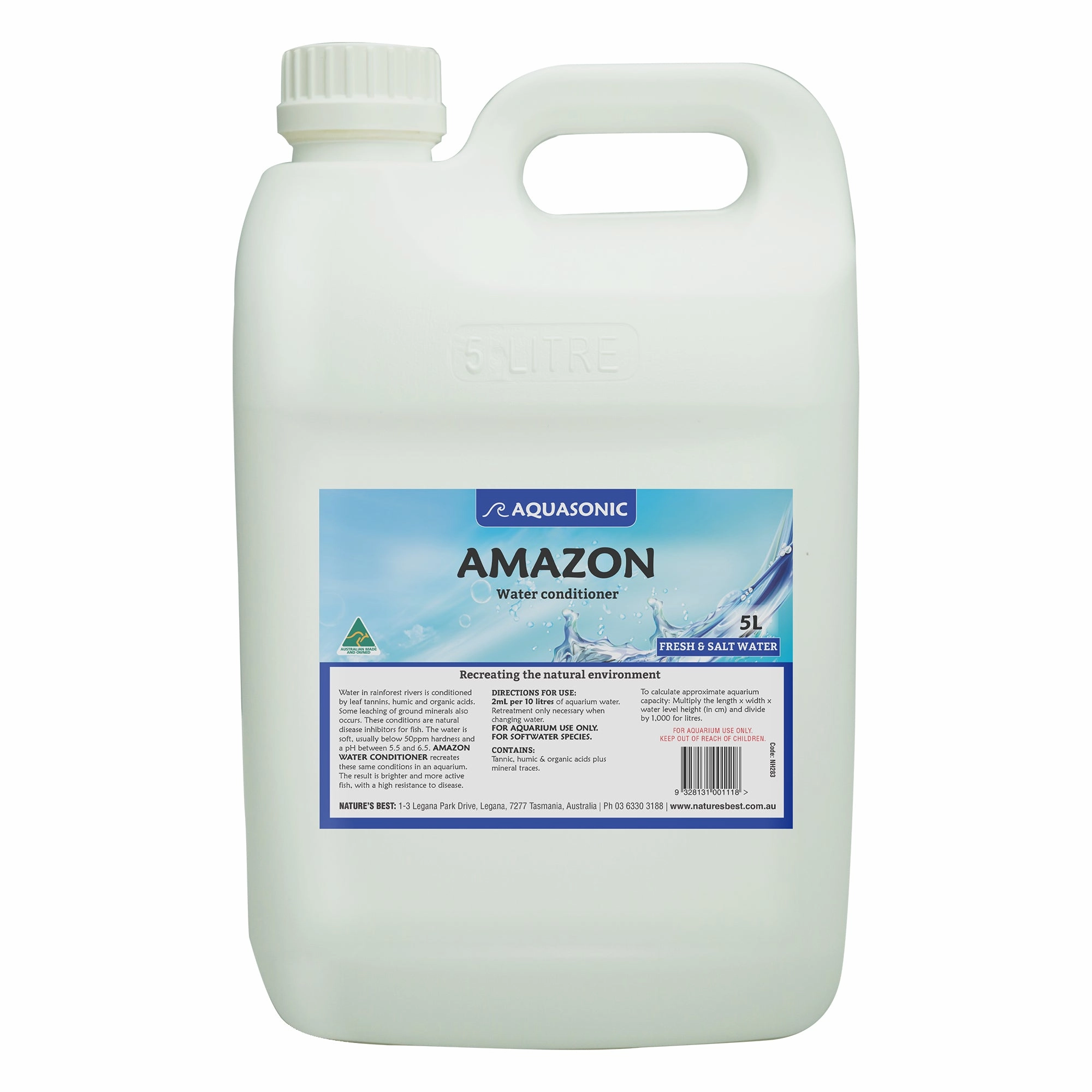 Aquasonic - Amazon Water Conditioner (5L)
