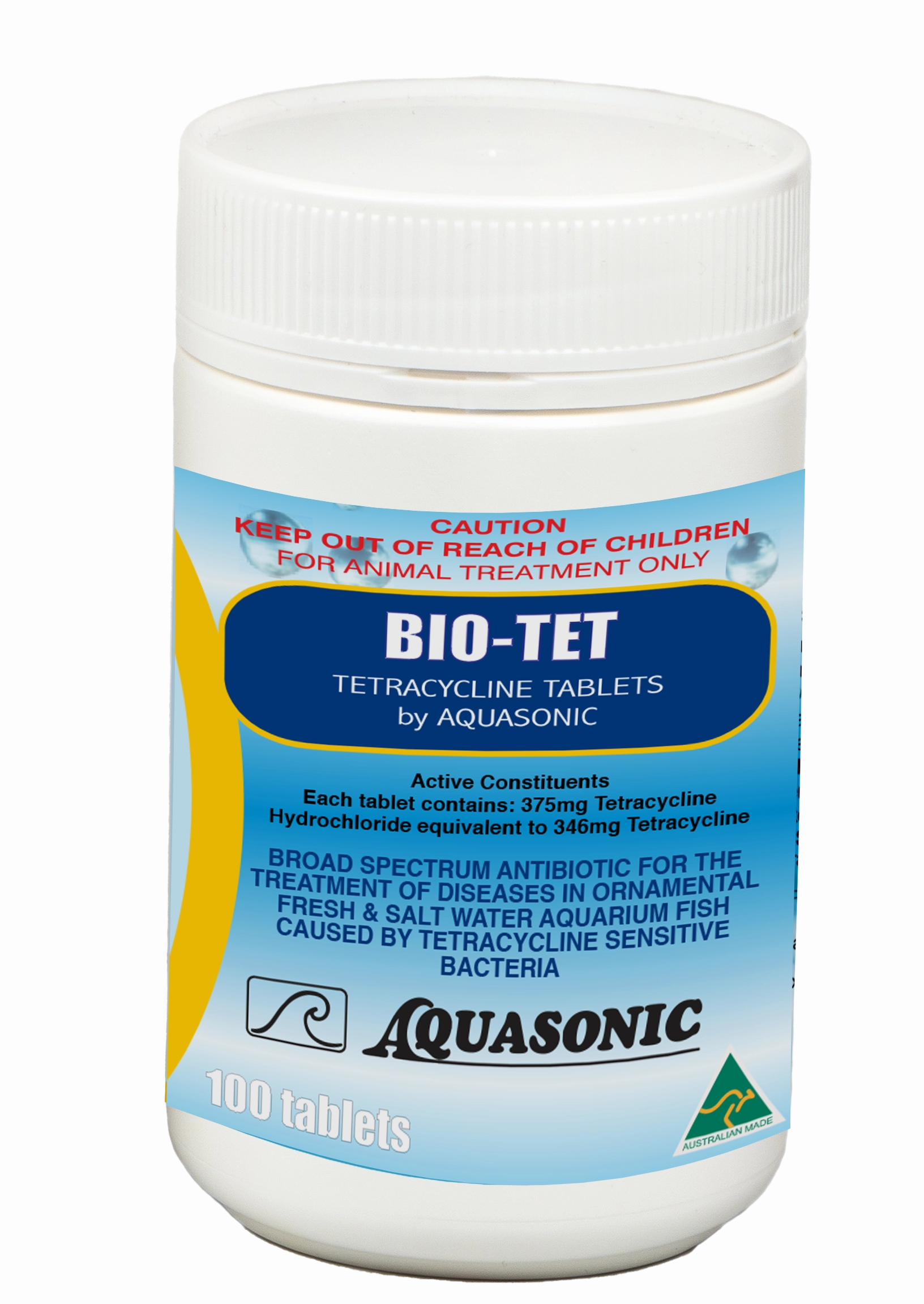 Aquasonic - Bio-Tet (100 tablets)