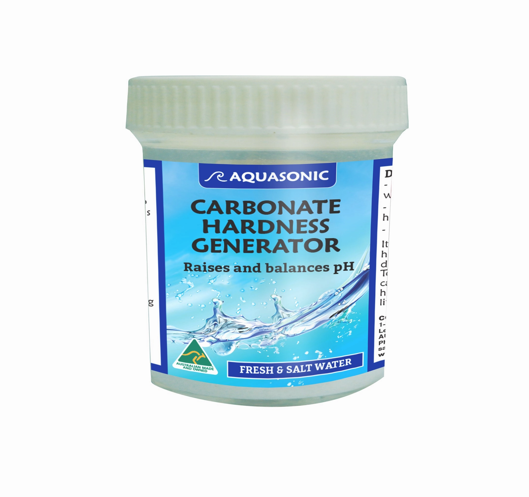 Aquasonic - Carbonate Hardness Generator (100g)