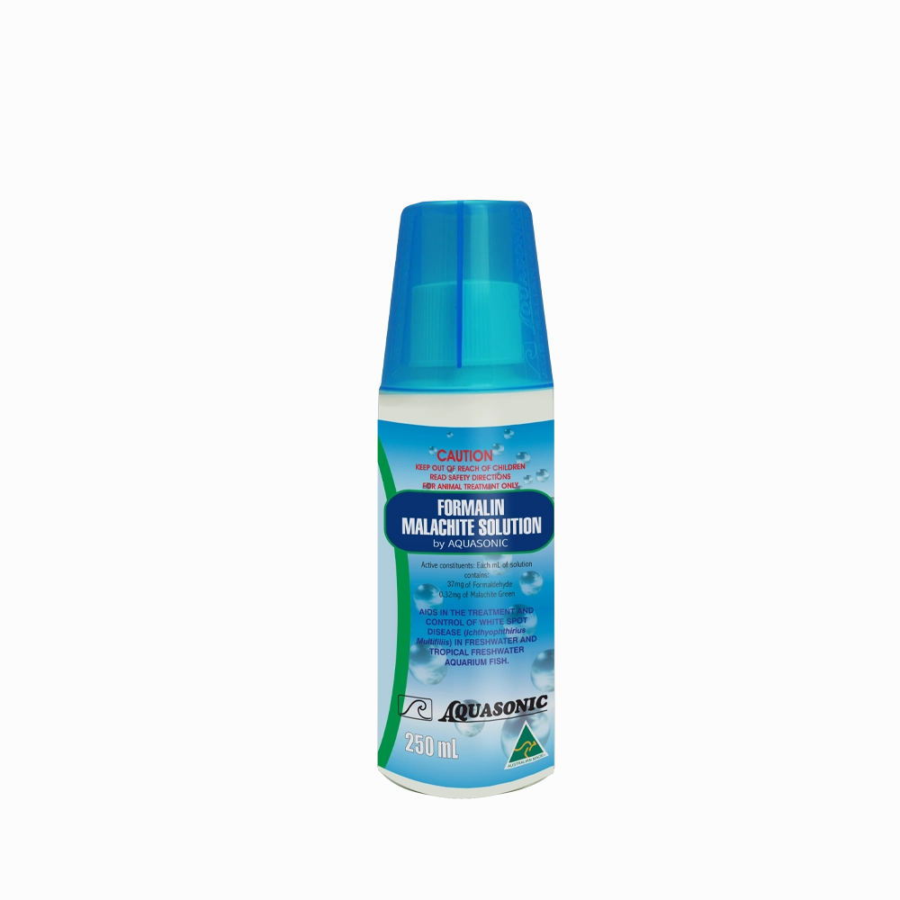 Aquasonic - Formalin Malachite Solution (250ml)