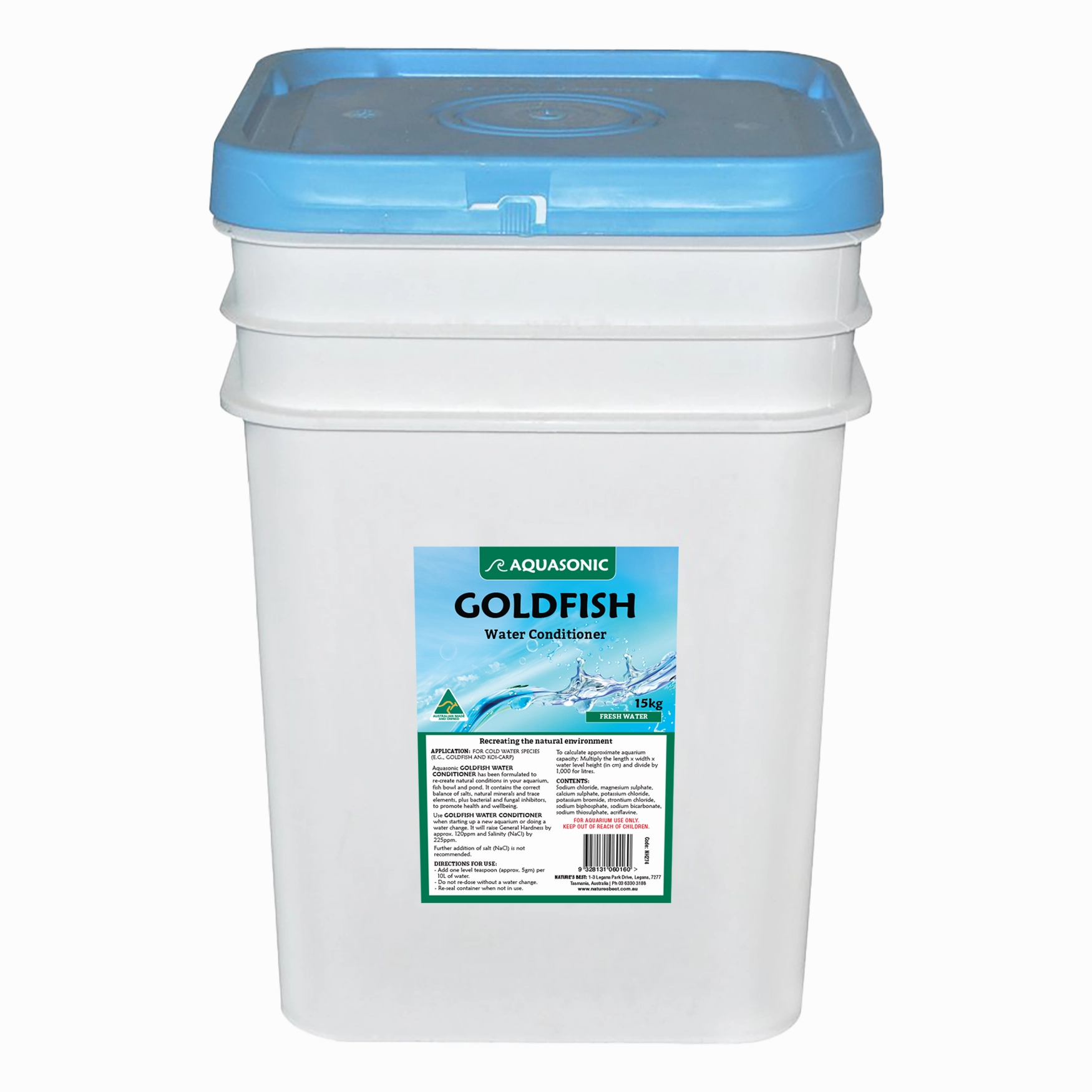 Aquasonic - Goldfish Conditioning Salts (15kg)