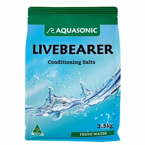 Aquasonic - Livebearer Conditioning Salts (2.5kg)