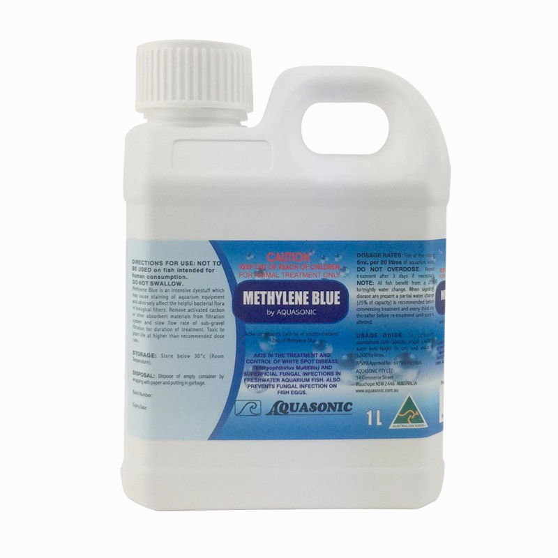 Aquasonic - Methylene Blue Solution (1L)