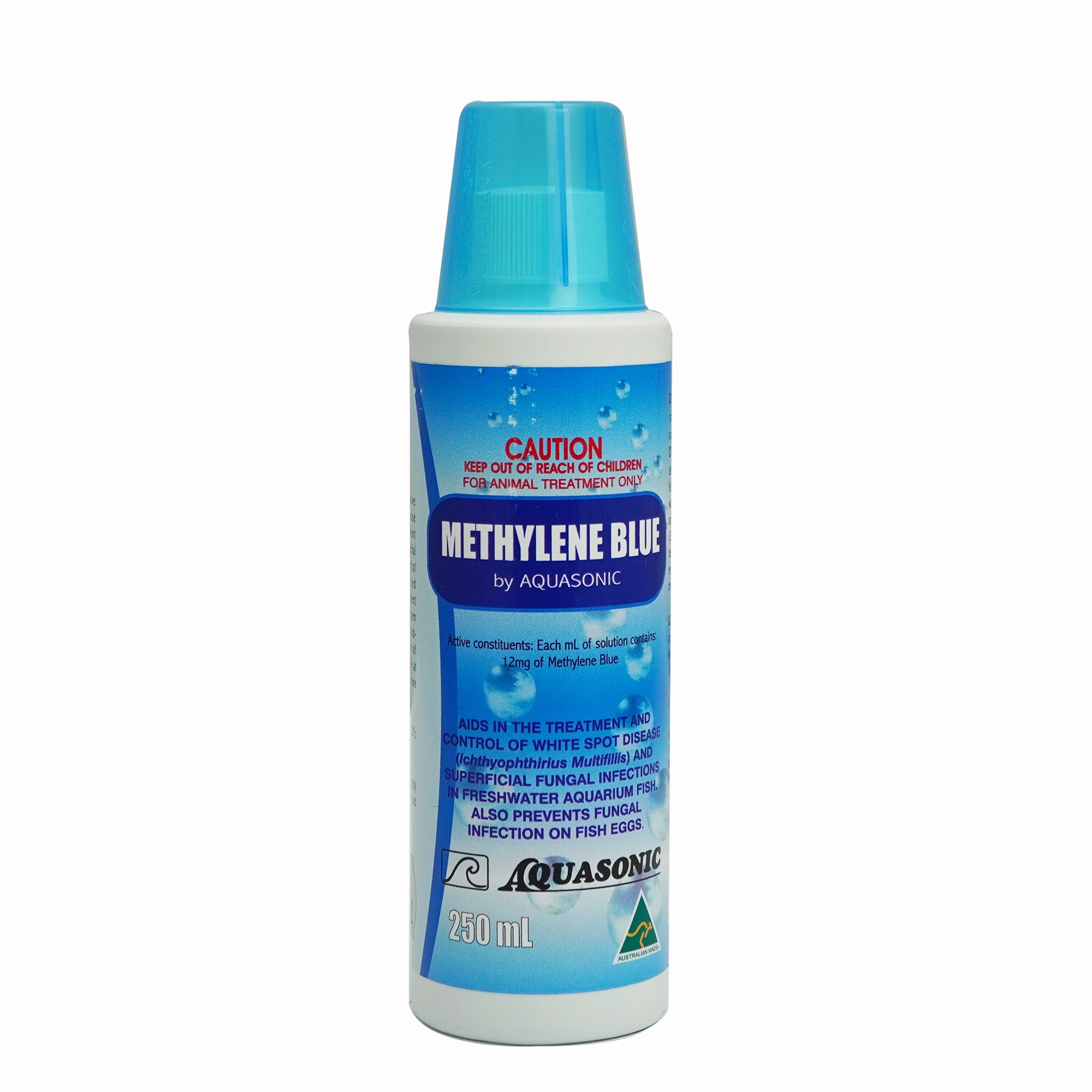 Aquasonic - Methylene Blue Solution (250ml)