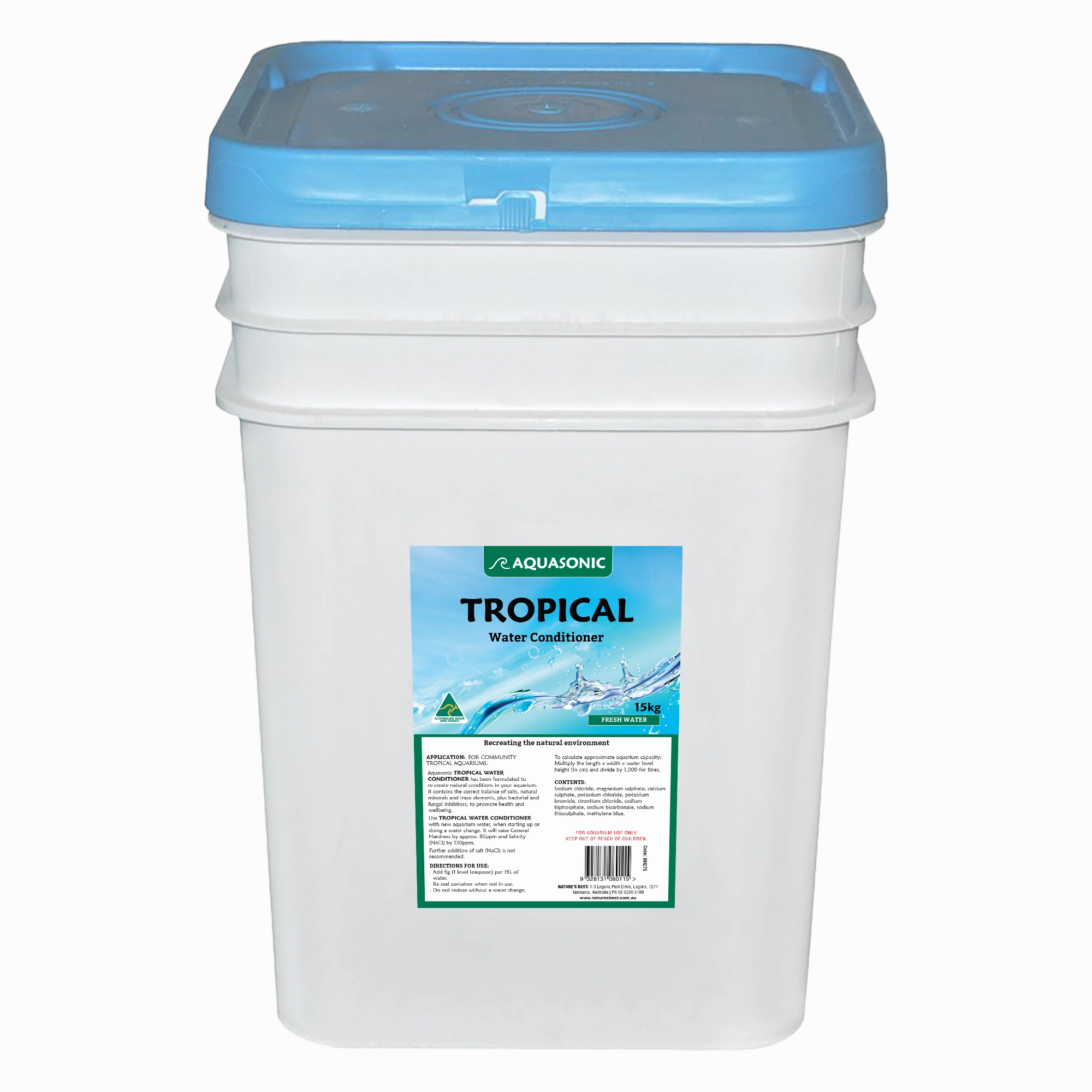 Aquasonic - Tropical Conditioning Salts (15kg)