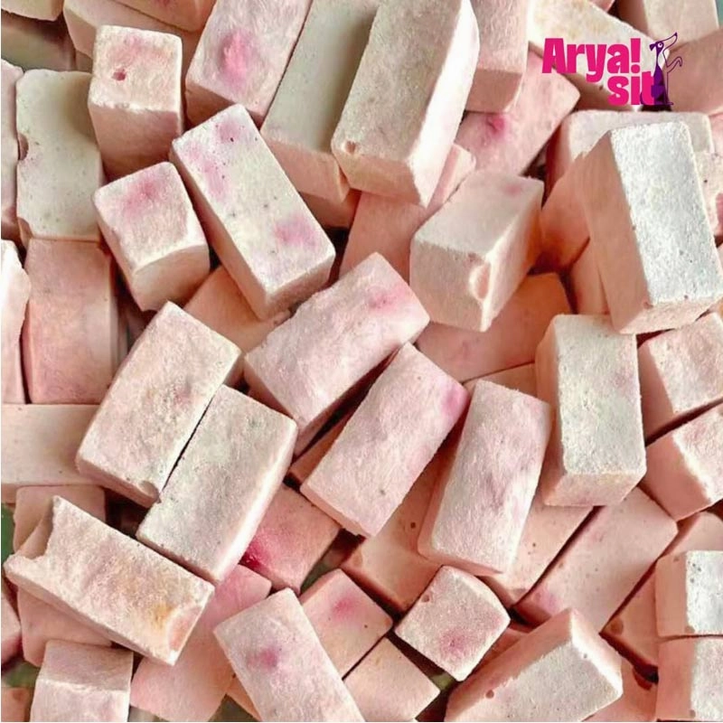 ARYA SIT Freeze-Dried Strawberry Yogurt Treats for Dogs & Cats