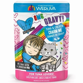 B.F.F. Charm Me Tuna & Chicken Dinner in Gravy Pouch Cat Food