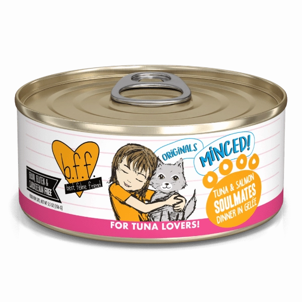 B.F.F. Tuna & Salmon Soulmates Canned Cat Food