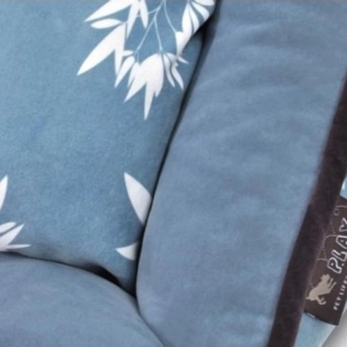 Bamboo Lounge Dog Bed Blue
