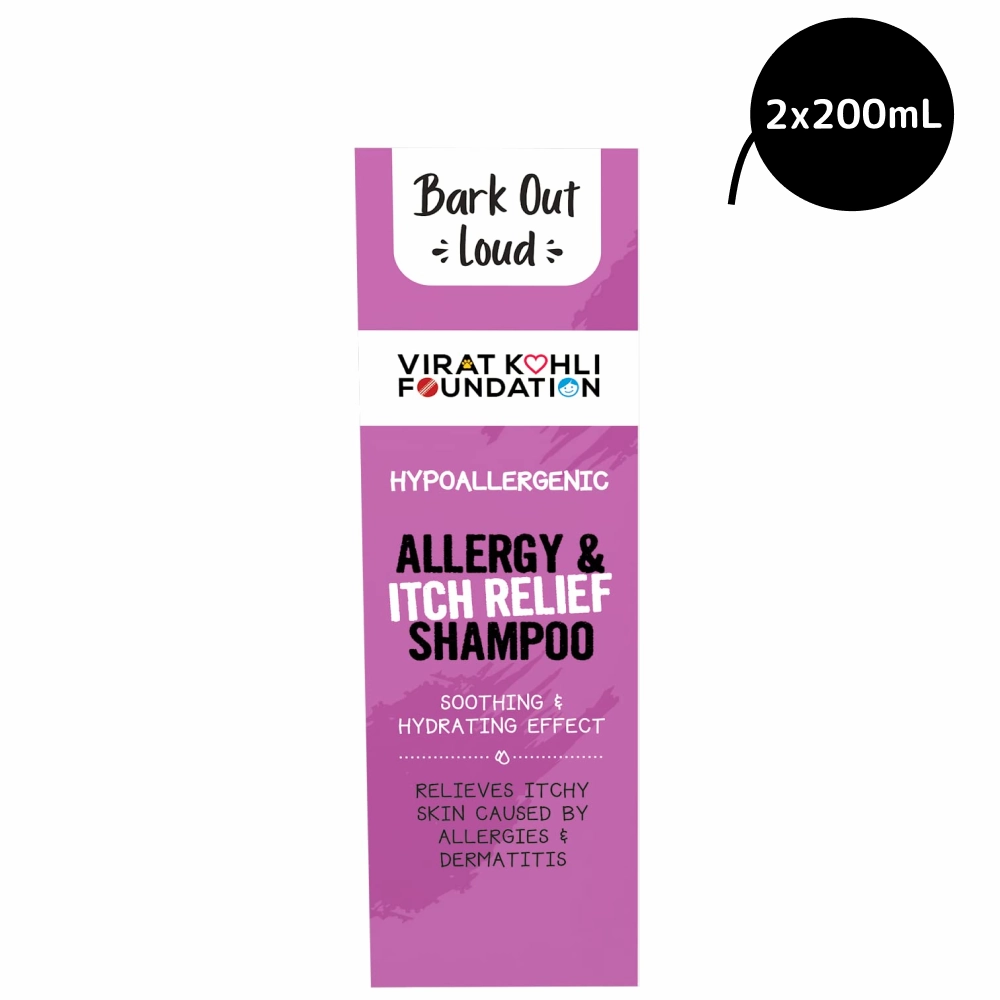 Bark Out Loud Allergy and Itch Relief Shampoo for Dogs and Cats
