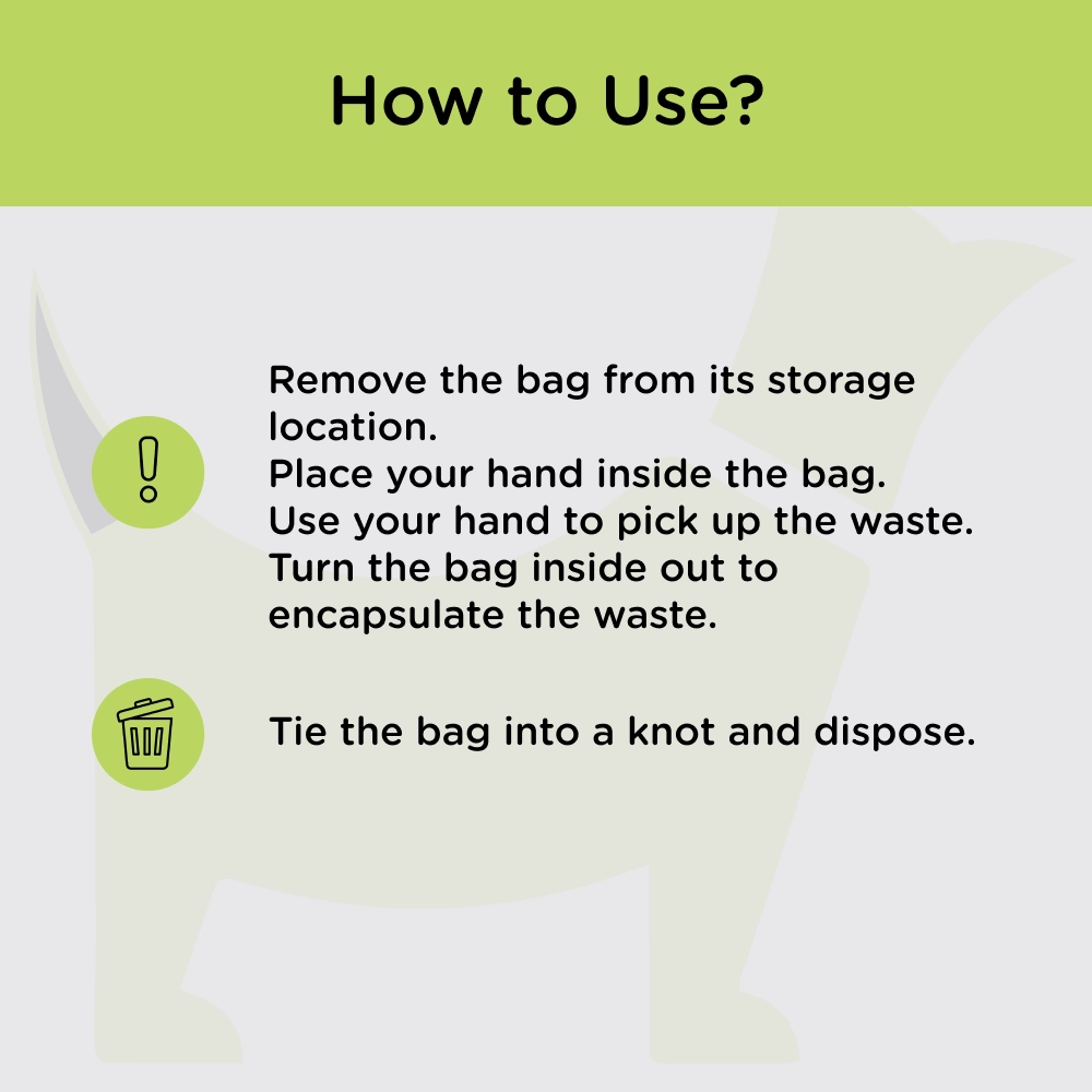 Barkbutler x Fofos Poop Bags Set for Dogs and Cats (Navy)