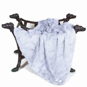 Bella Dog Blanket Silver