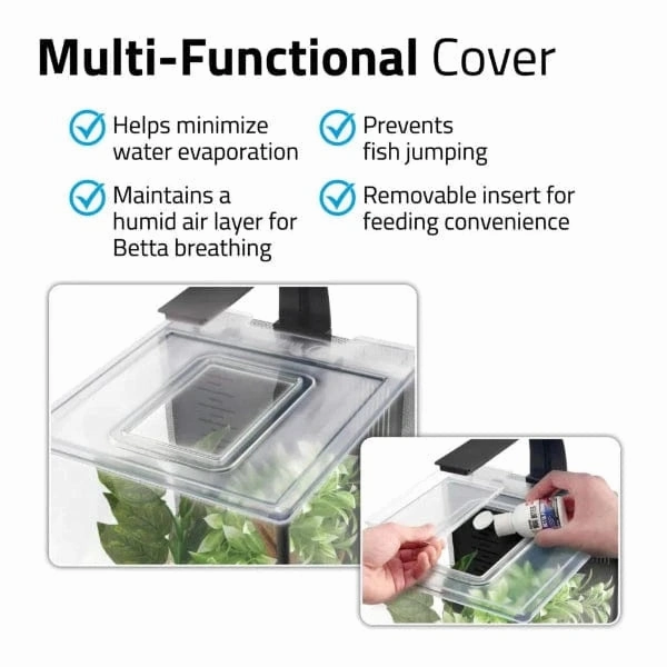 Betta Premium Aquarium Kit, 6 US Gal / 22.7 L