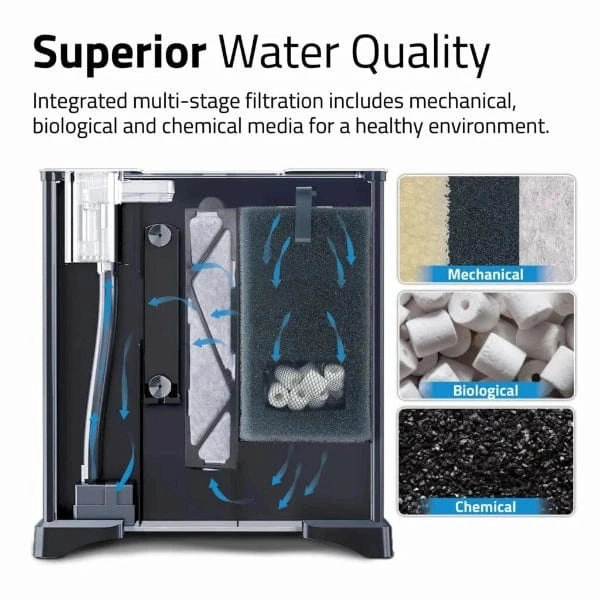 Betta Premium Aquarium Kit, 6 US Gal / 22.7 L