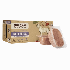 Big Dog Raw Dog Food Wellbeing 3kg 12pk