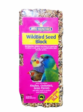 Bird Munchies - Wild Bird Seed Block 1.4kg