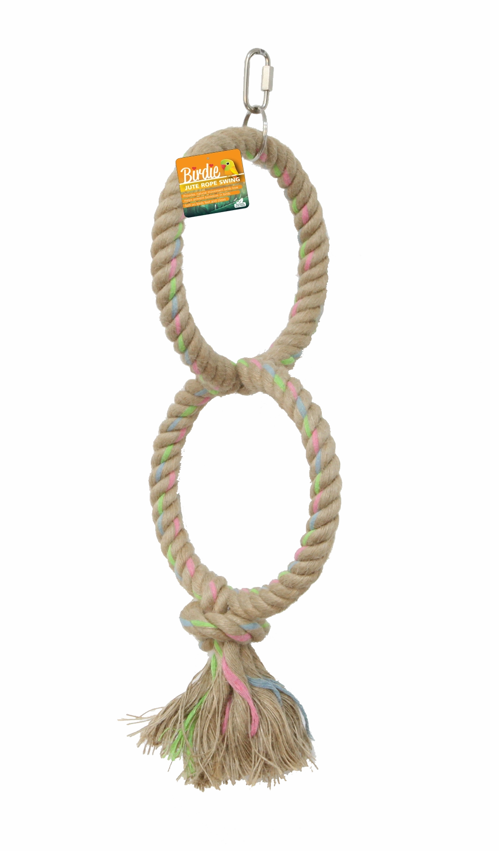 Birdie - Jute Double Ring (16cm)