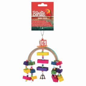 Birdie - Rainbow Bridge Bird Toy