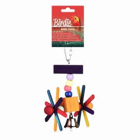 Birdie - Rainbow Flying Wheel Bird Toy