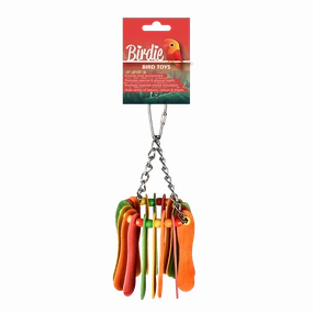 Birdie - Rainbow Popsicle Hanging Bird Toy