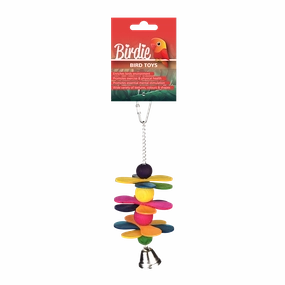 Birdie - Rainbow Spinning Sticks Bird Toy