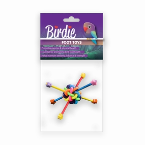 Birdie - Shiny Stars Foot Bird Toy